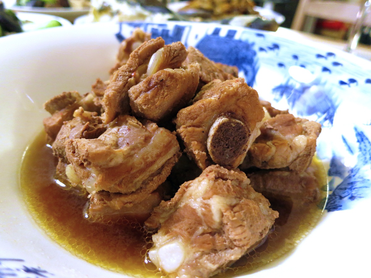 土豆炖排骨