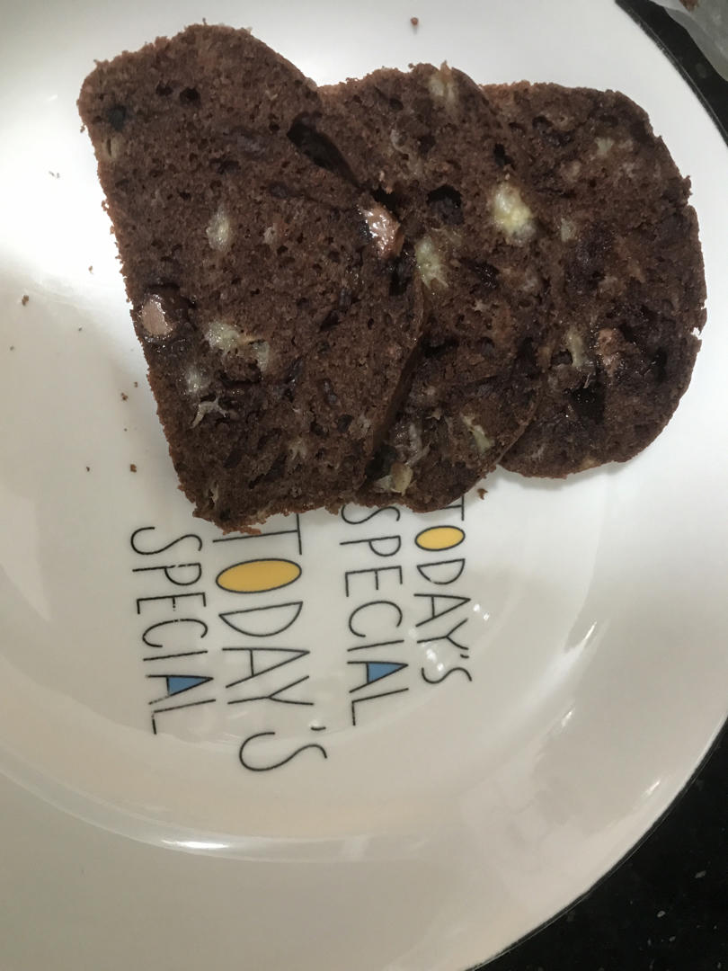 可能是最好吃的香蕉巧克力蛋糕