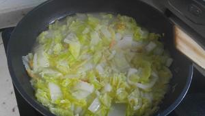 虾米粉丝烩白菜的做法 步骤5