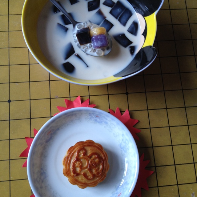 芋圆烧仙草