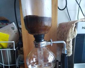 虹吸壶冲泡咖啡&牛奶蜂蜜咖啡的做法 步骤9