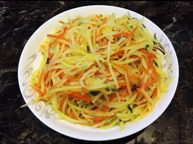 醋溜土豆丝