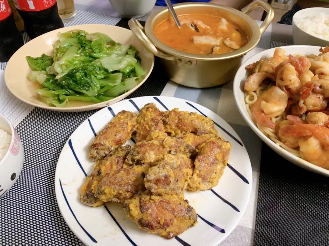 咸蛋黄焗鸡翅