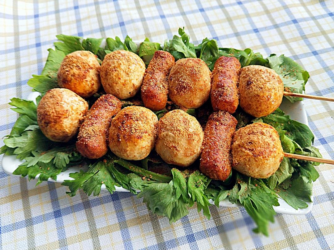 烤鱼丸(简单好吃)的做法