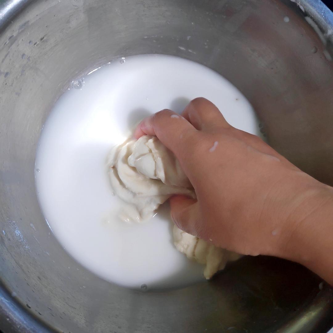 纯奶手撕吐司的做法 步骤1