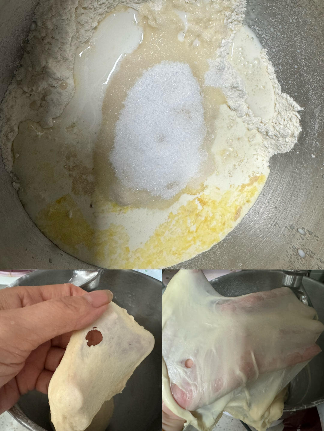 纯奶手撕吐司的做法 步骤1