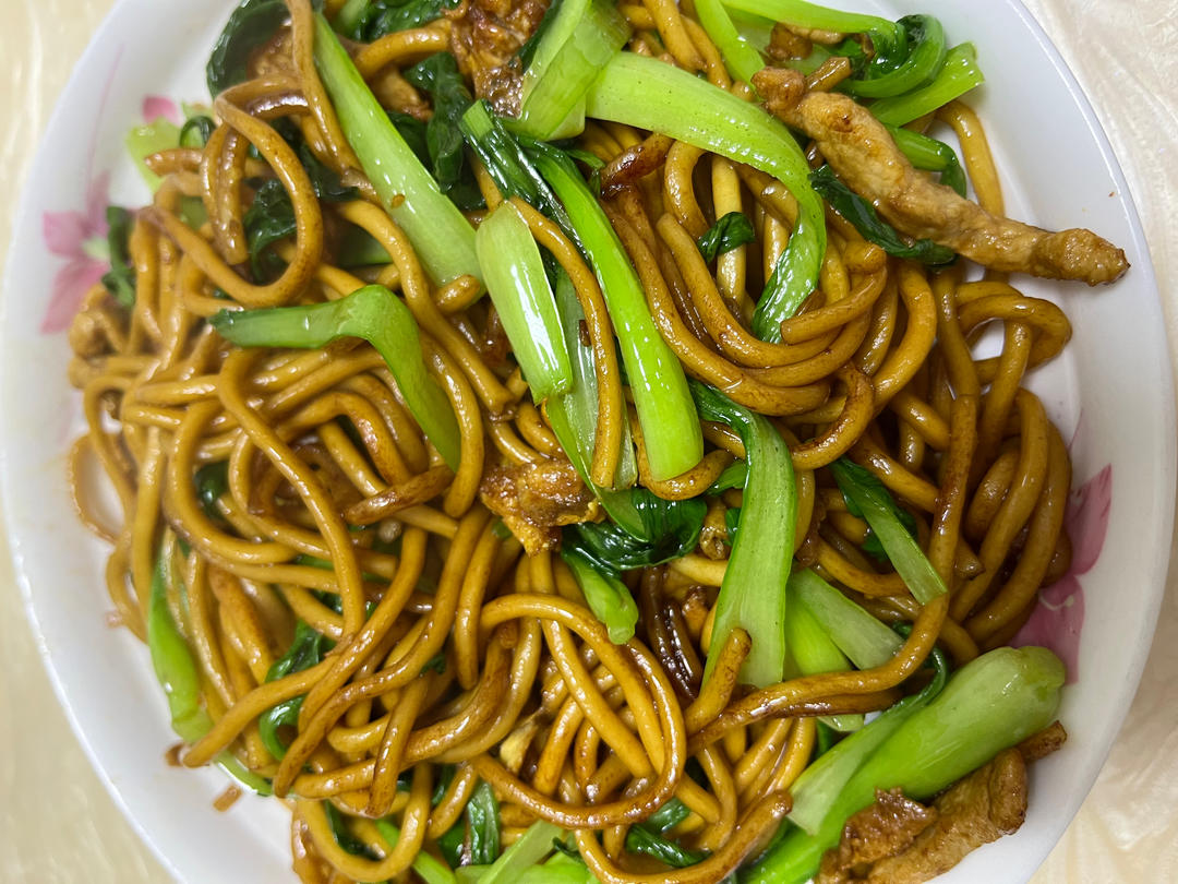 老上海三鲜炒面