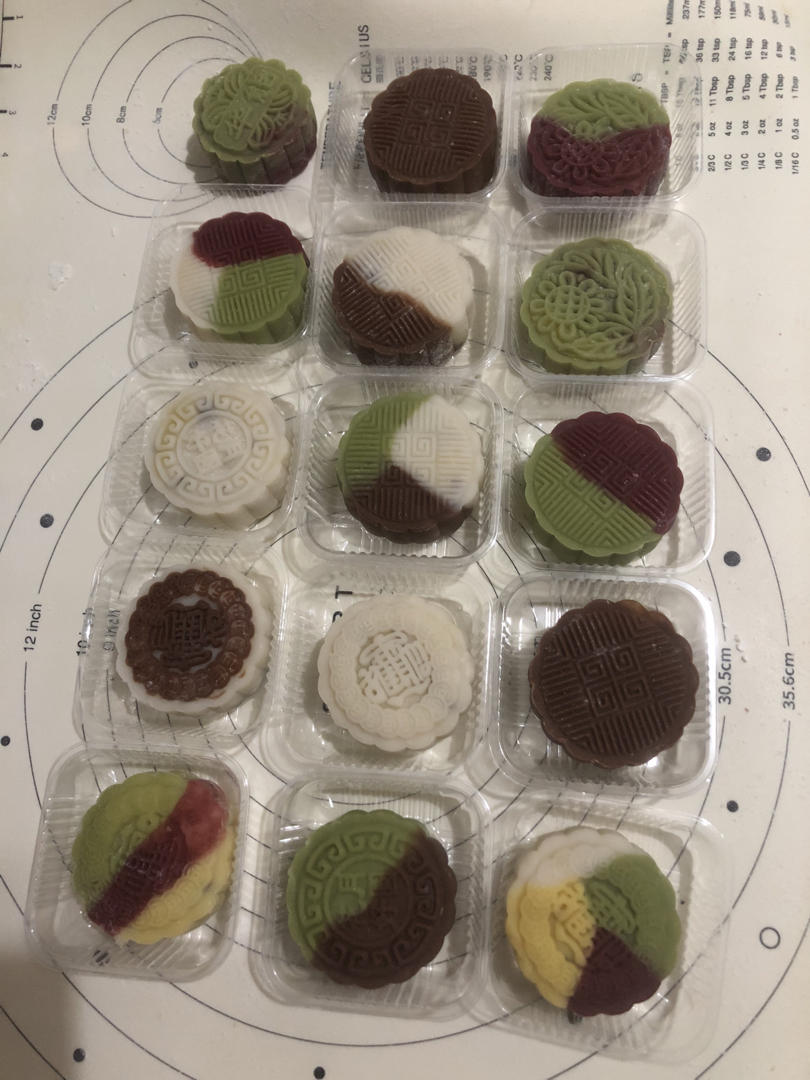 《Tinrry下午茶》冰皮月饼（奶黄馅）