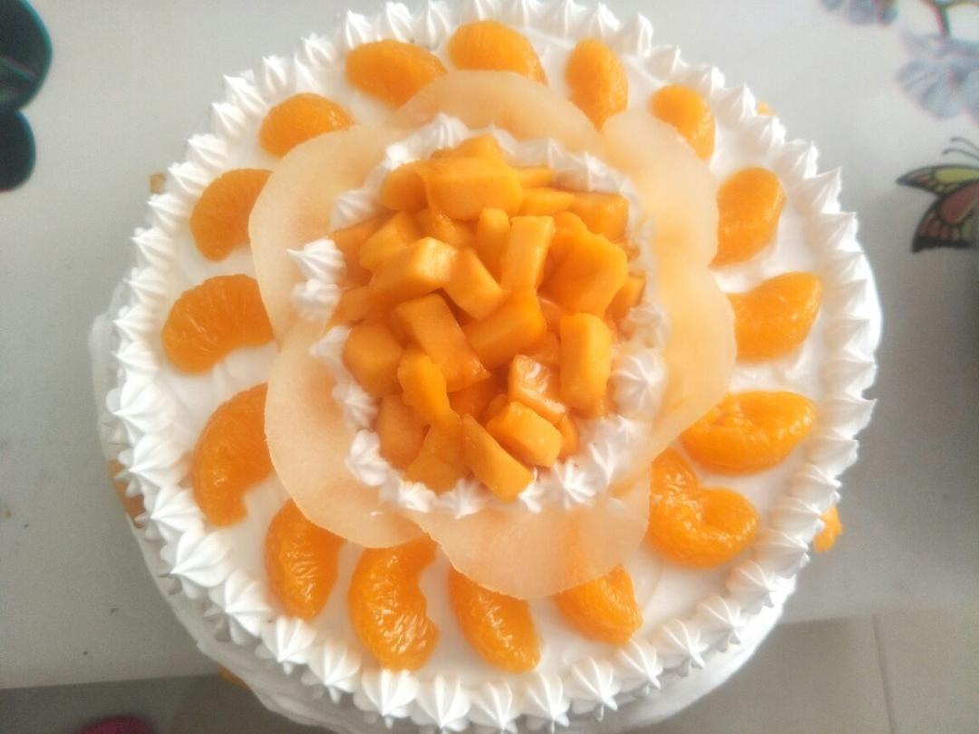 8寸水果生日蛋糕