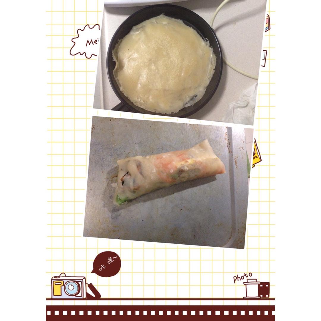 零难度自制春卷皮