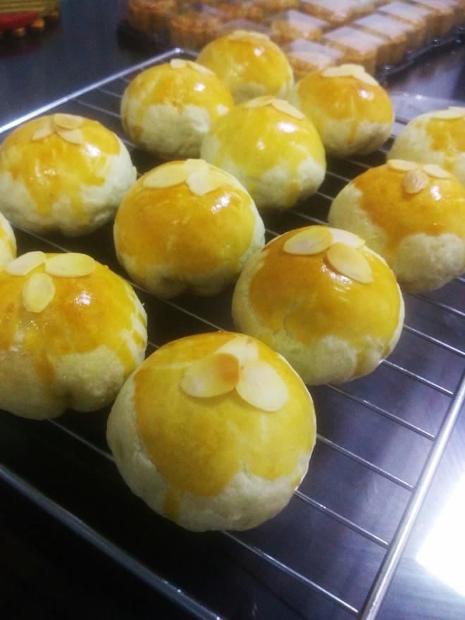 苏式海苔松仁月饼的做法