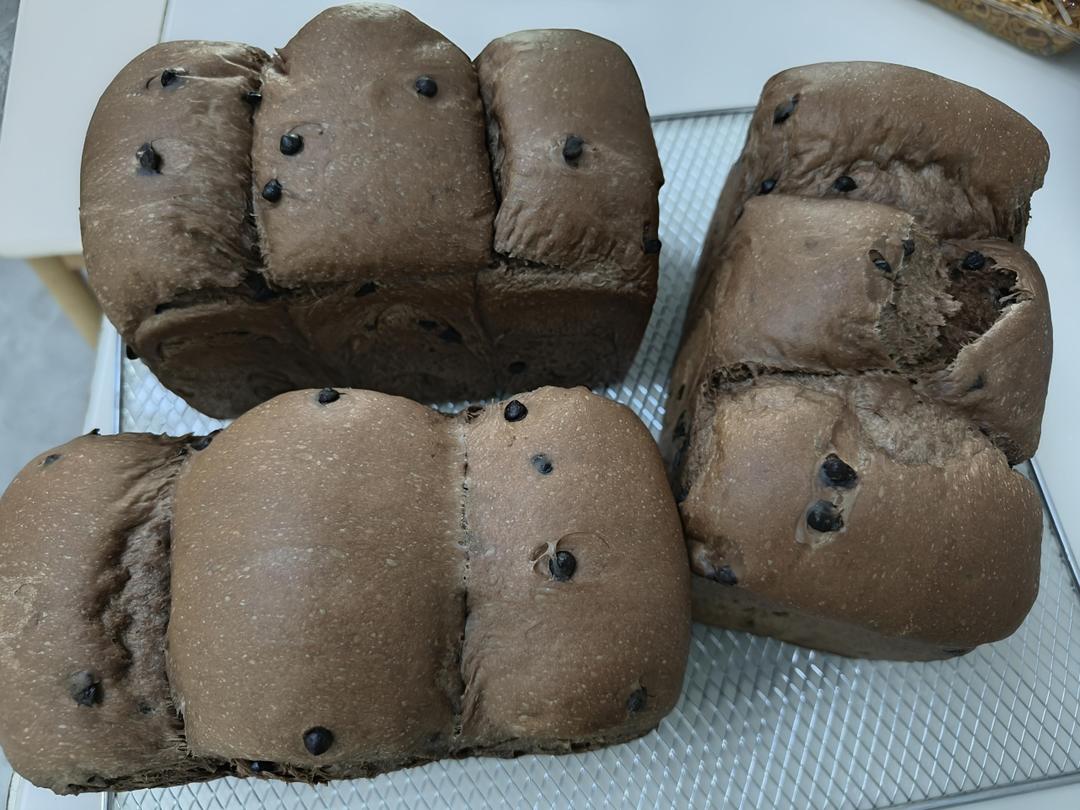 巧克力奶油吐司｜绵软馥郁