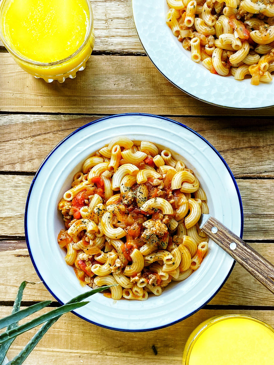 达敷做的意大利通心粉