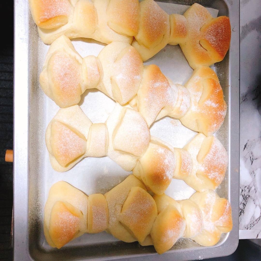 蝴蝶、蝴蝶结面包🎀（三种蝴蝶结面包的做法  ☞冷藏水合法）