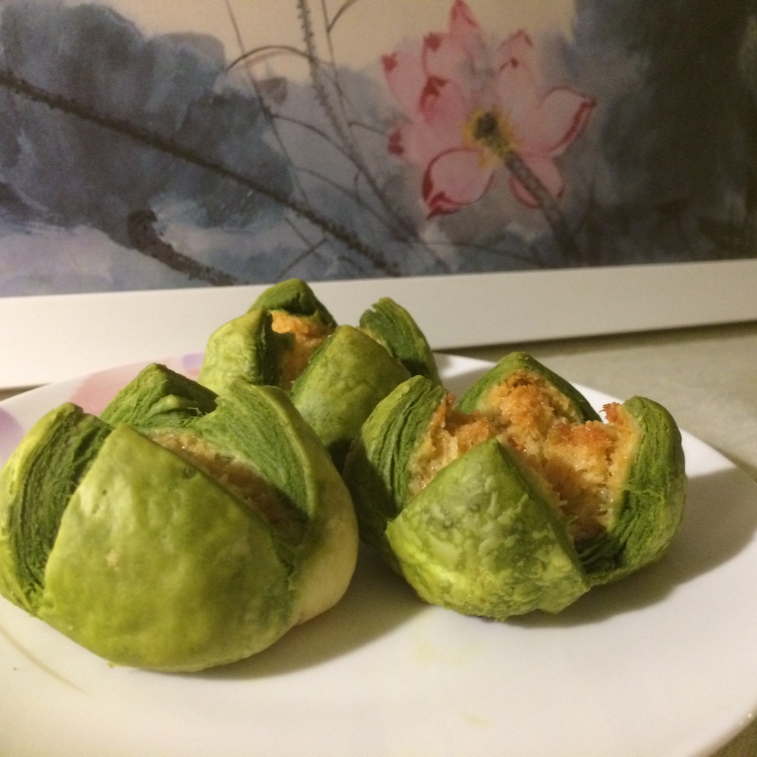 花开富贵之四种口味的椰蓉开口酥