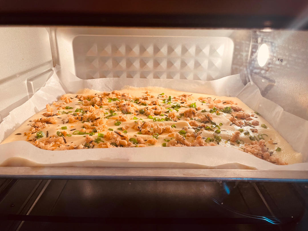 ❤️香葱肉松蛋糕卷❤️