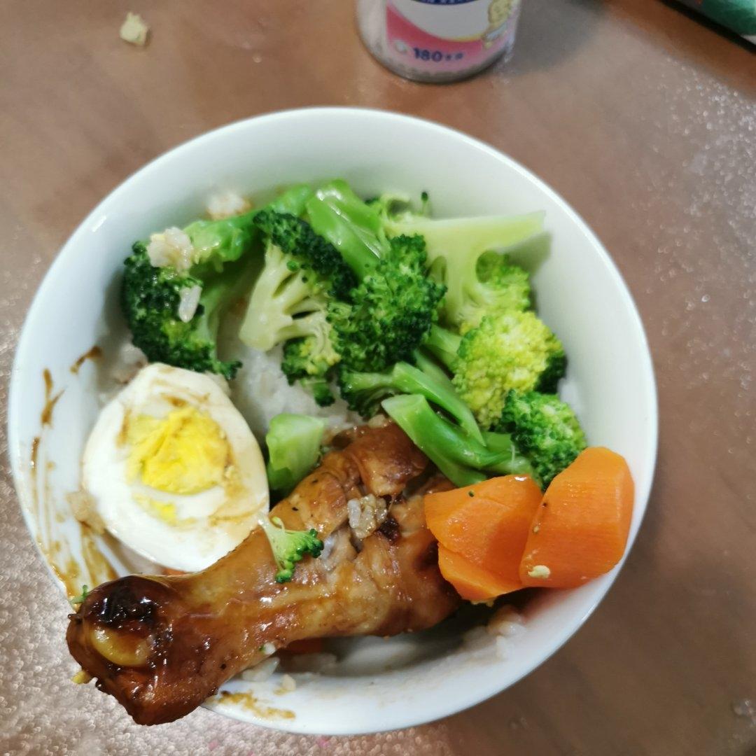 照烧鸡腿饭