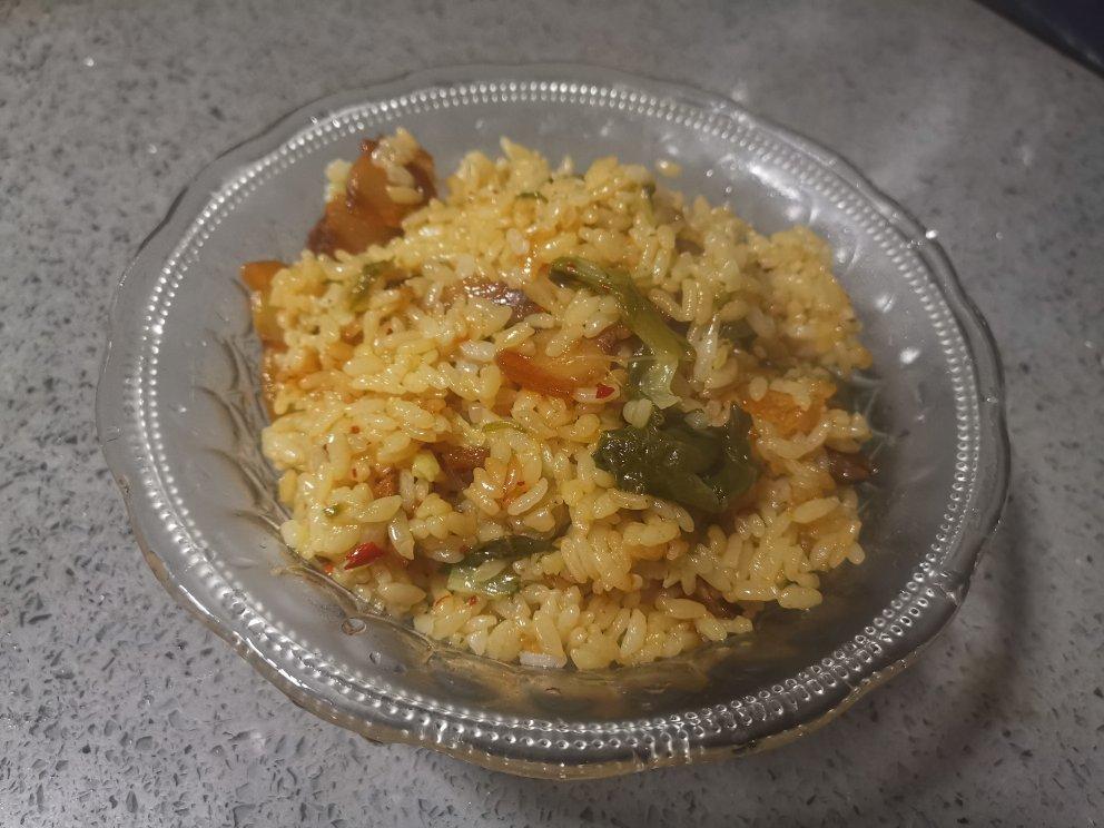 电饭煲咸肉菜饭