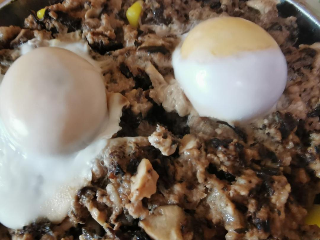 梅菜蒸肉饼