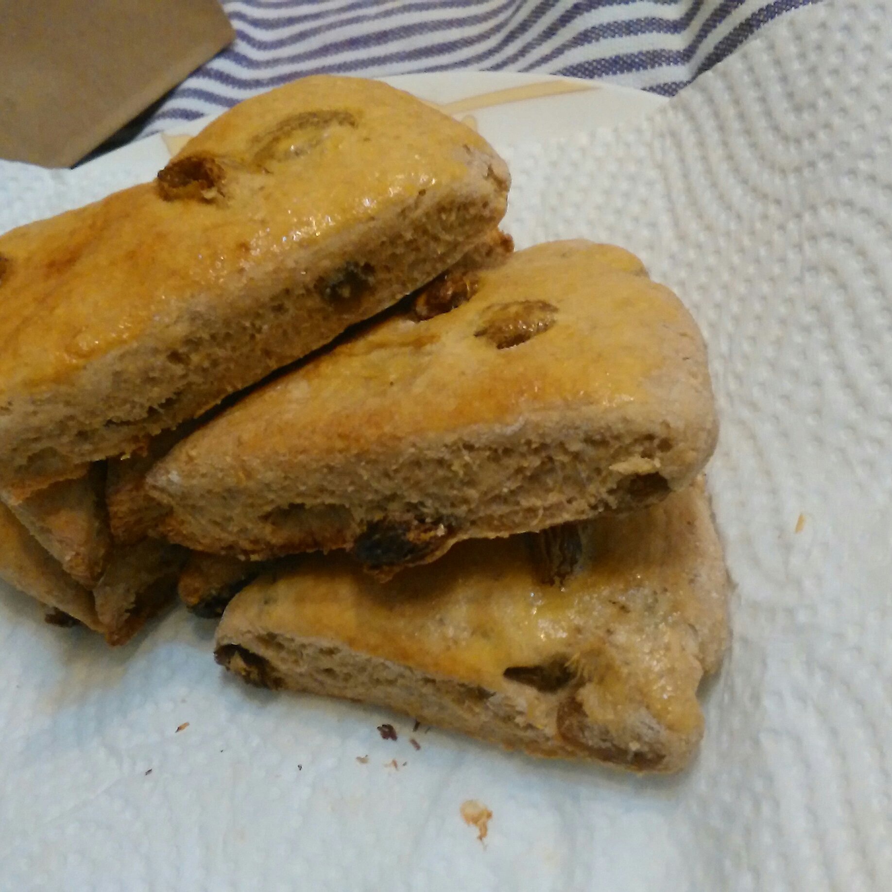 （无油）葡萄干司康