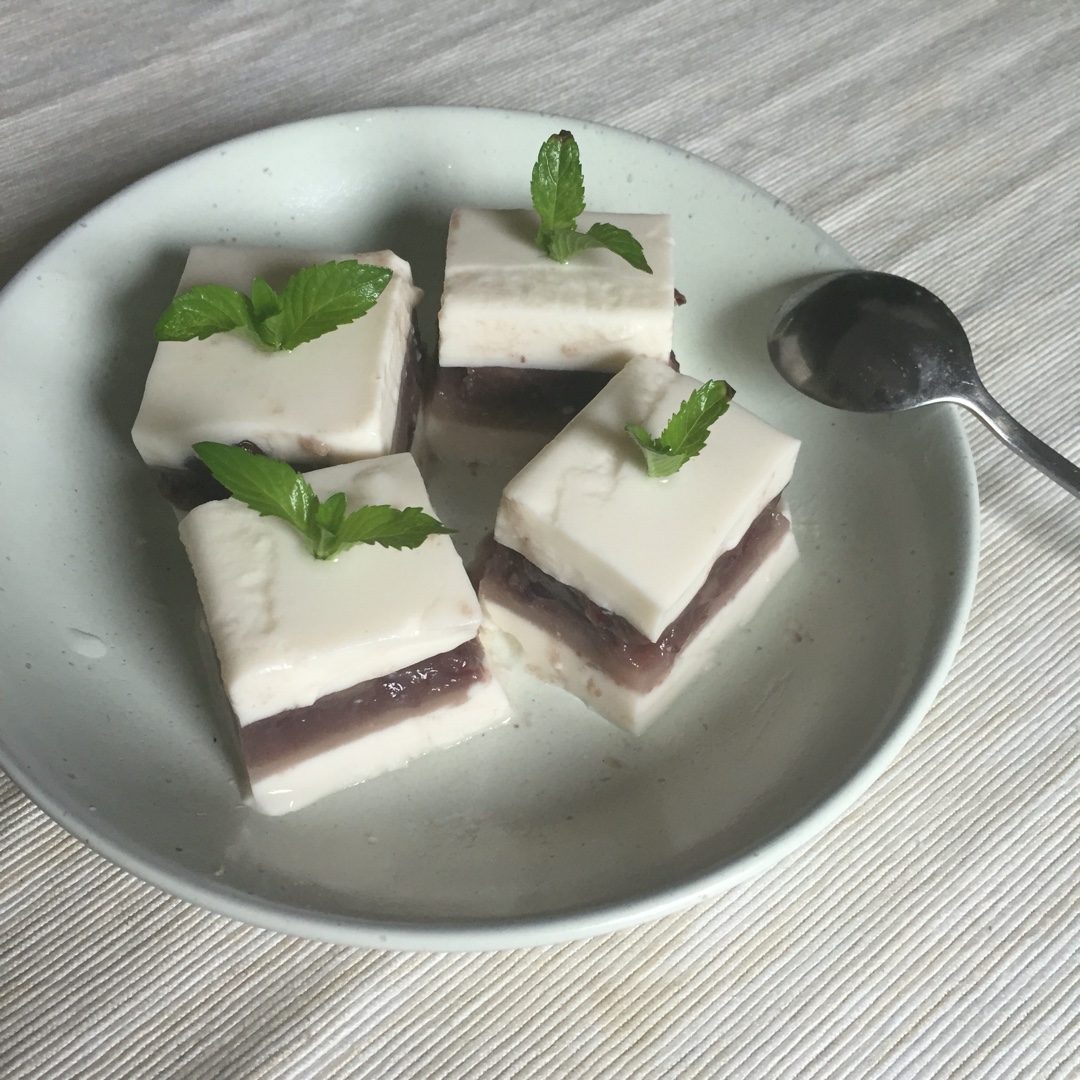 椰汁红豆糕