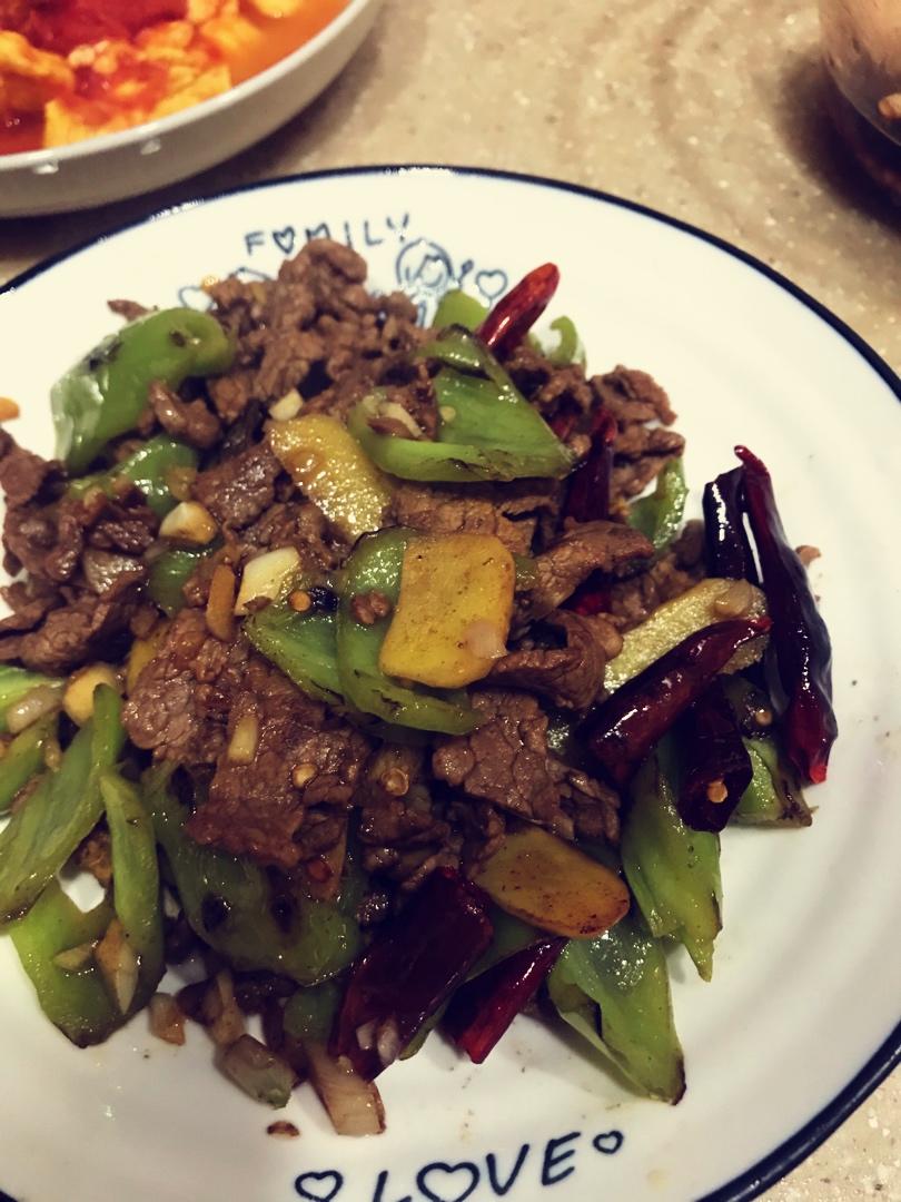 小炒牛肉