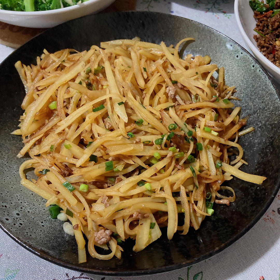 酸辣土豆丝的家常做法 超级下饭