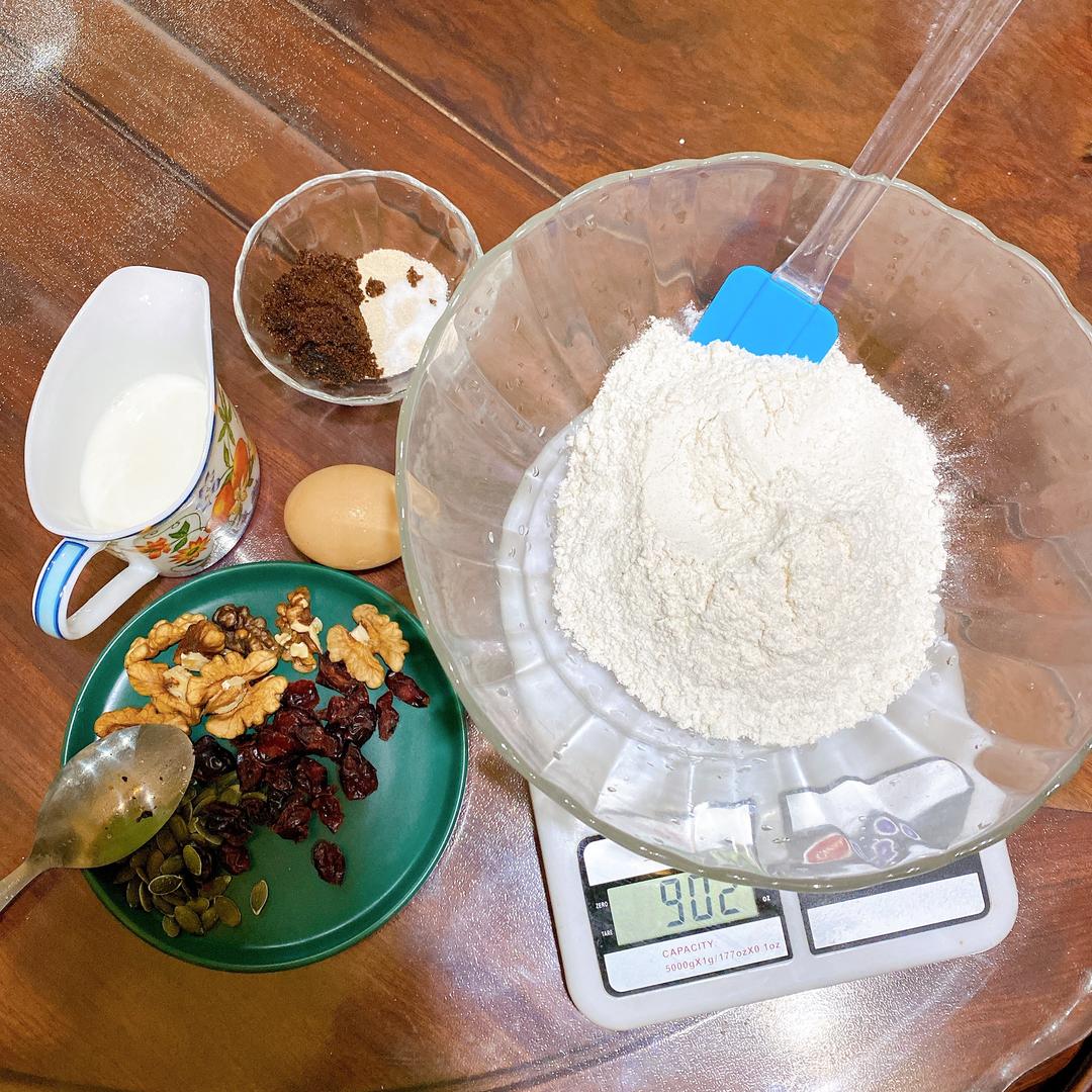 纯奶手撕吐司的做法 步骤1