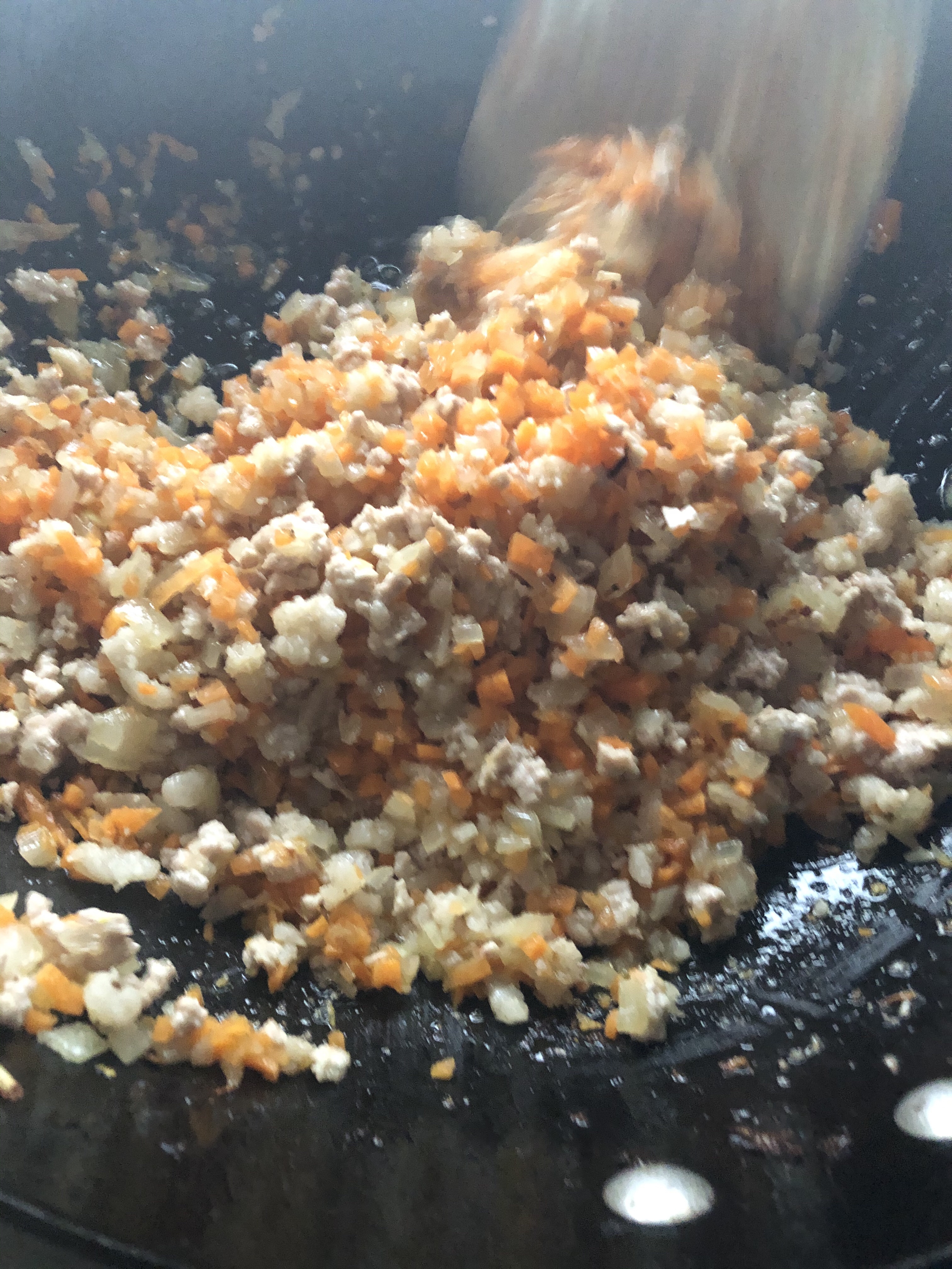 超好吃的香菇糯米猪肉烧麦（附烧麦皮做法）的做法 步骤4