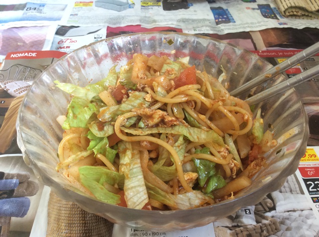 油泼面