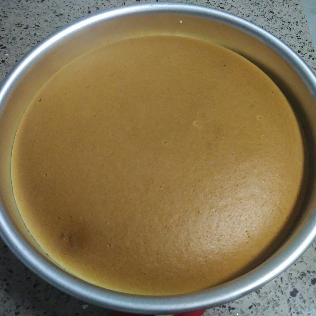 超好记八寸戚风蛋糕（后蛋法）