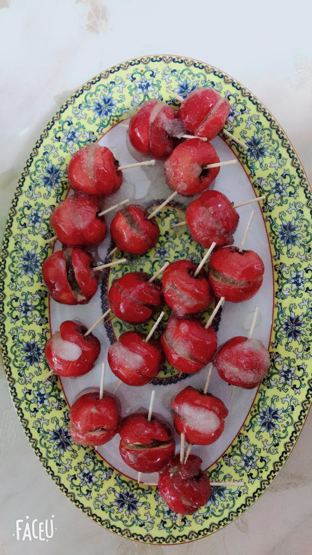 🌸夹心冰糖葫芦🍡