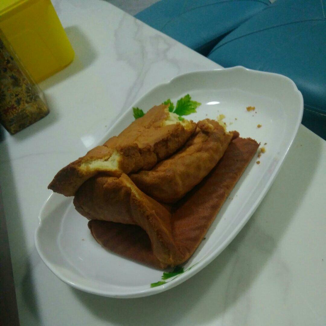 妙用土司盒:古早蛋糕。超详细步骤图