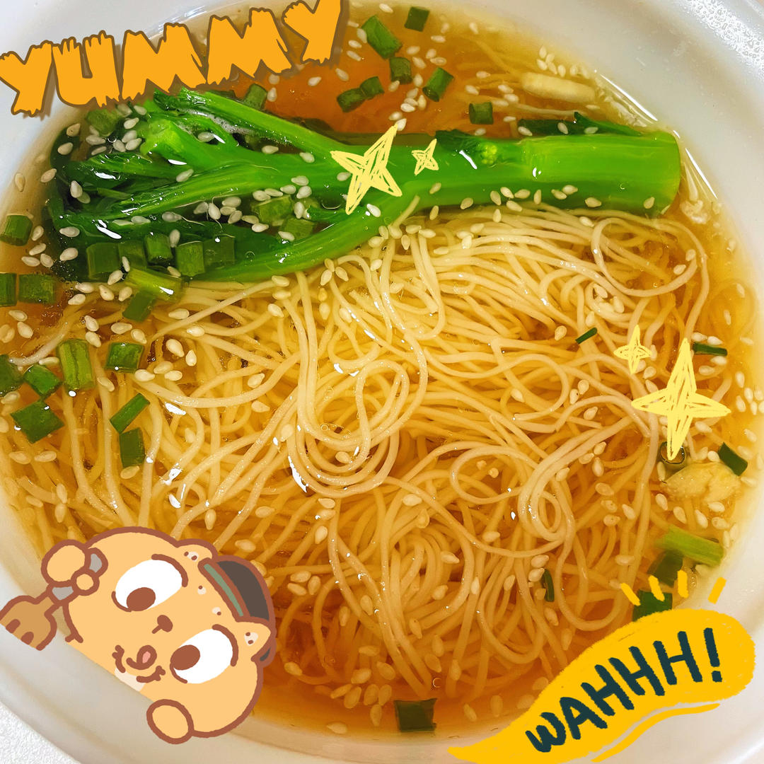早餐  简易版面条  一碗清汤面，虾饺，清汤面煎汤圆   懒人面  虾仁蔬菜面  水波蛋 快速做好的炝汤面   麻辣面