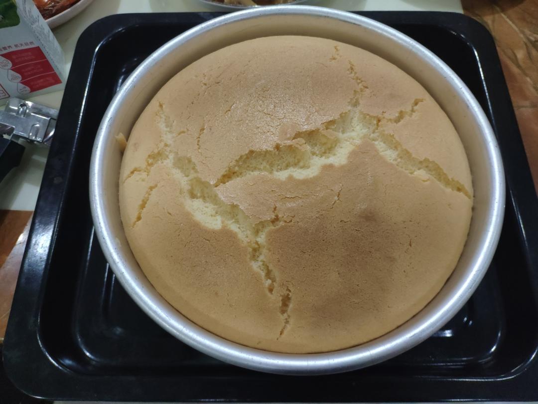 六寸戚风蛋糕(掌握这几点，做戚风就跟煮米饭一样简单)