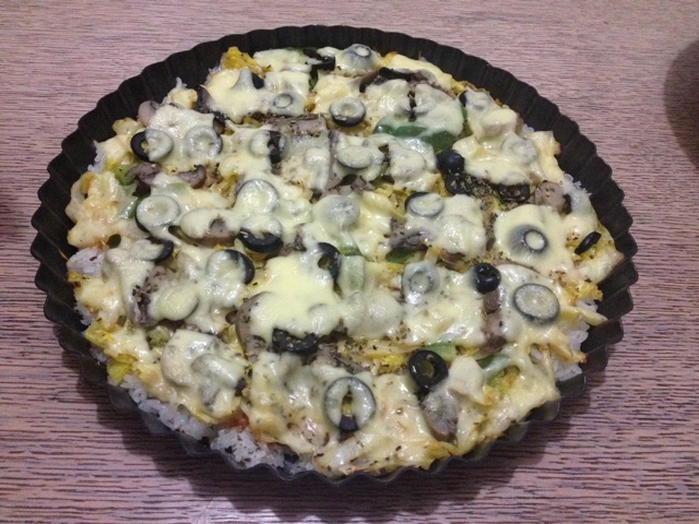 ★米饭披萨（可用剩饭）