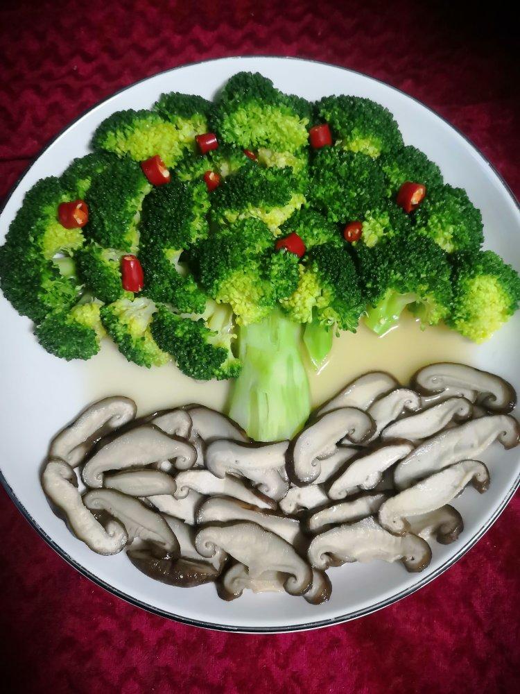 空谷幽兰l7fd做的西蓝花之发财树