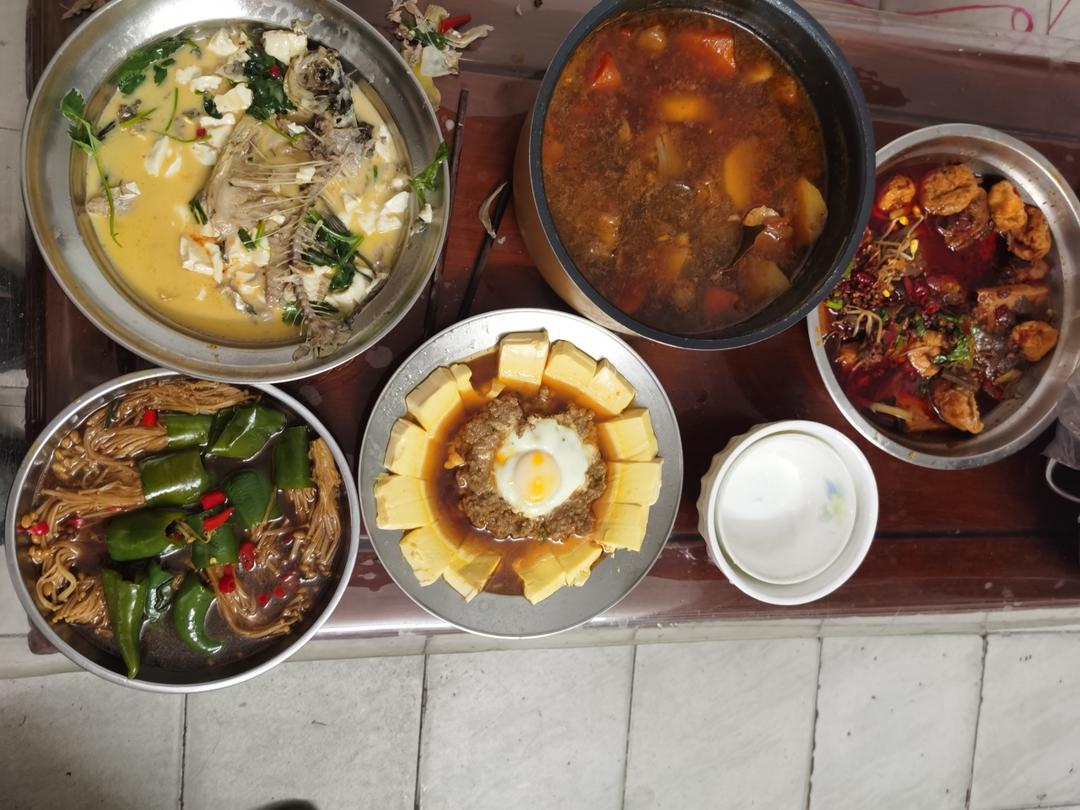 肉末豆腐蒸蛋，高颜值低脂蒸菜，过年过节宴请亲朋必学简单快手菜