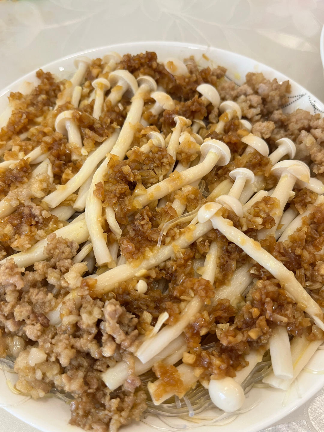 鸡汁蒜蓉蒸海鲜菇_太太乐鲜鸡汁快手菜