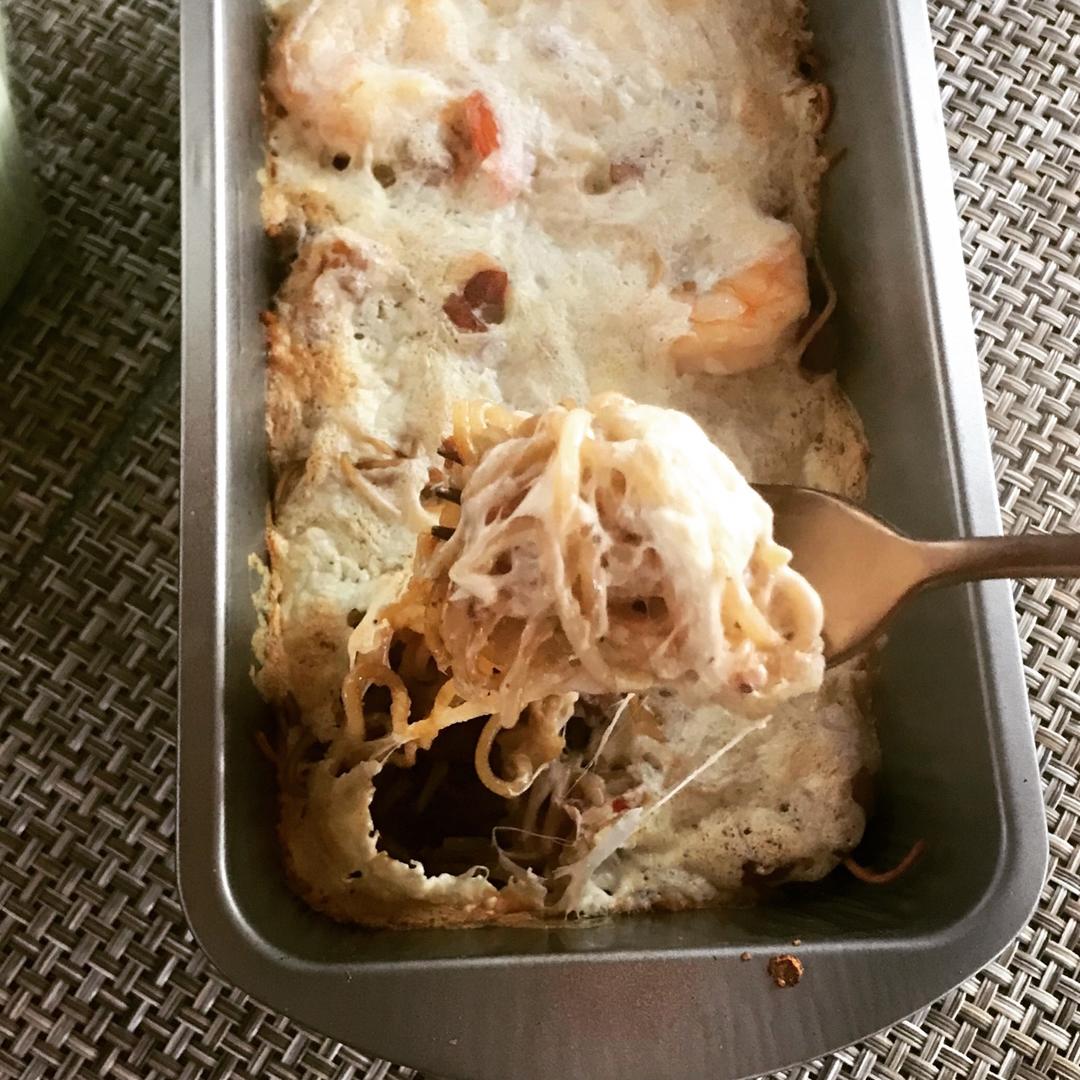 芝士肉酱焗意面