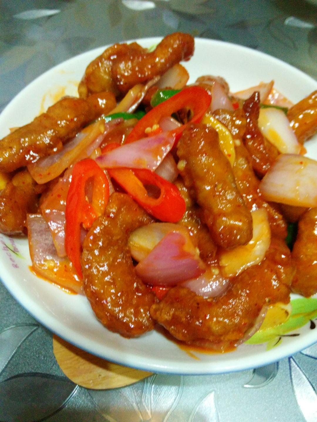 菠萝咕噜肉