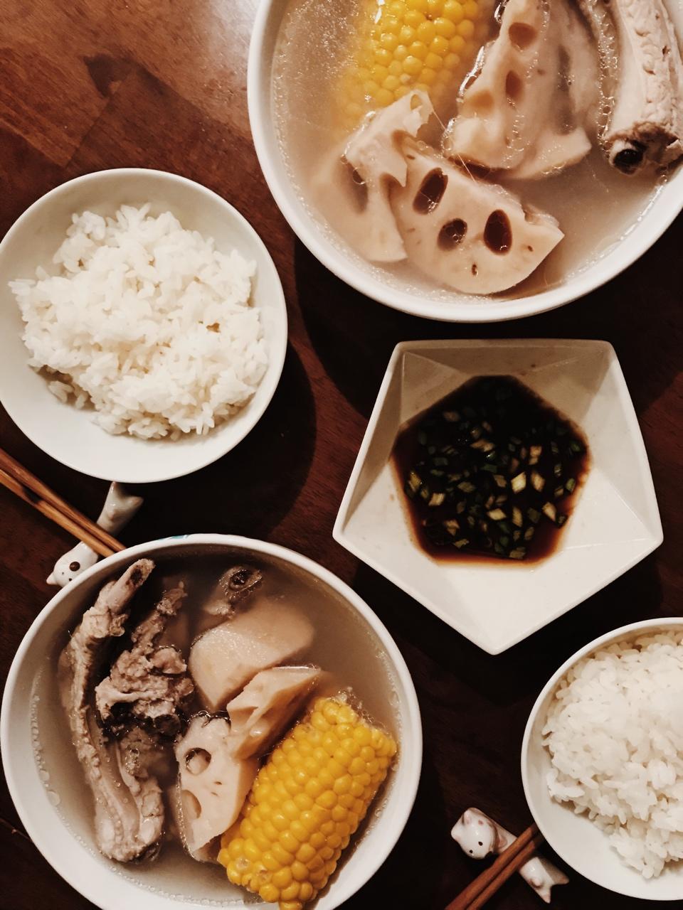粉藕排骨汤
