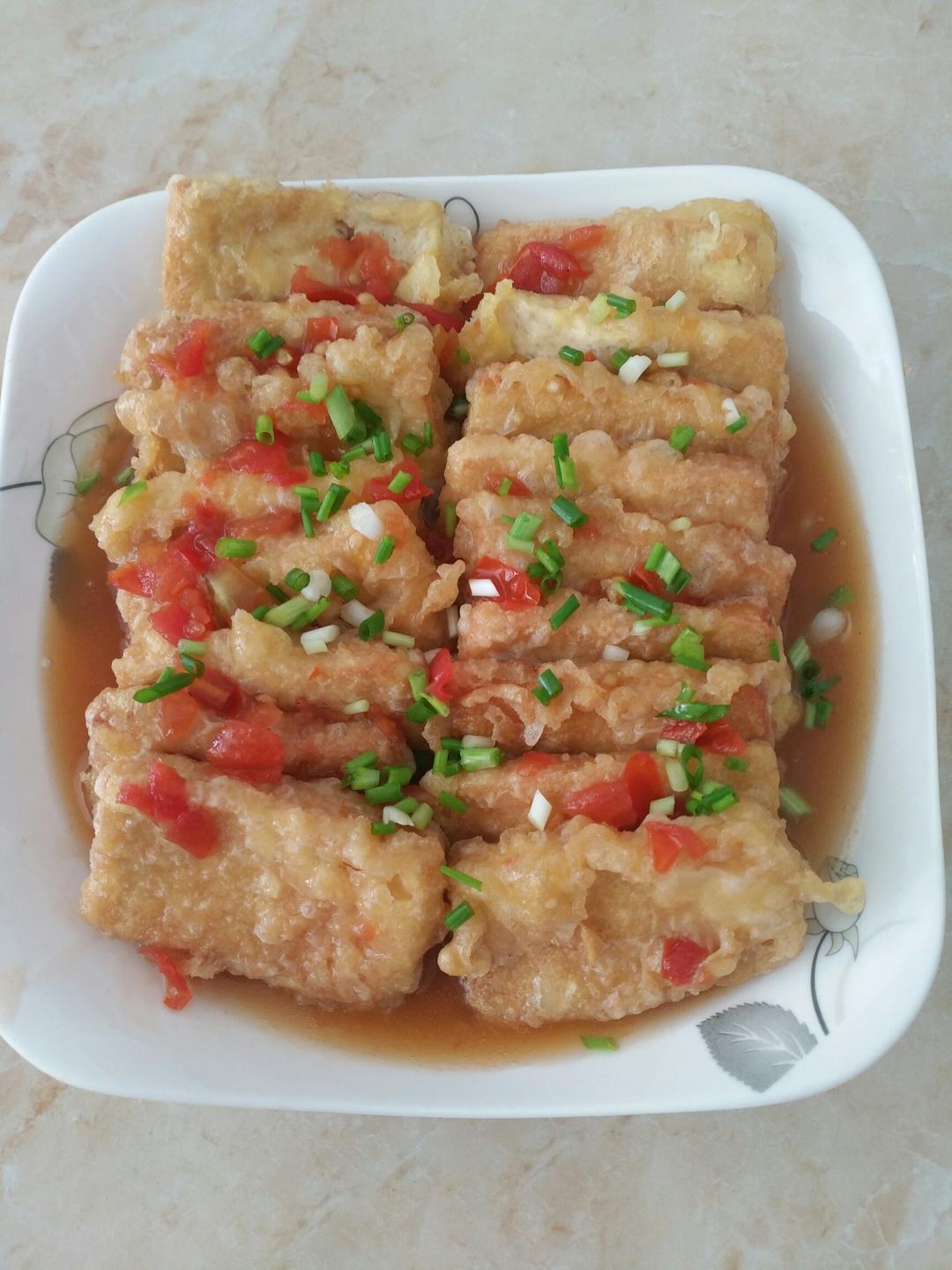 糖醋脆皮豆腐