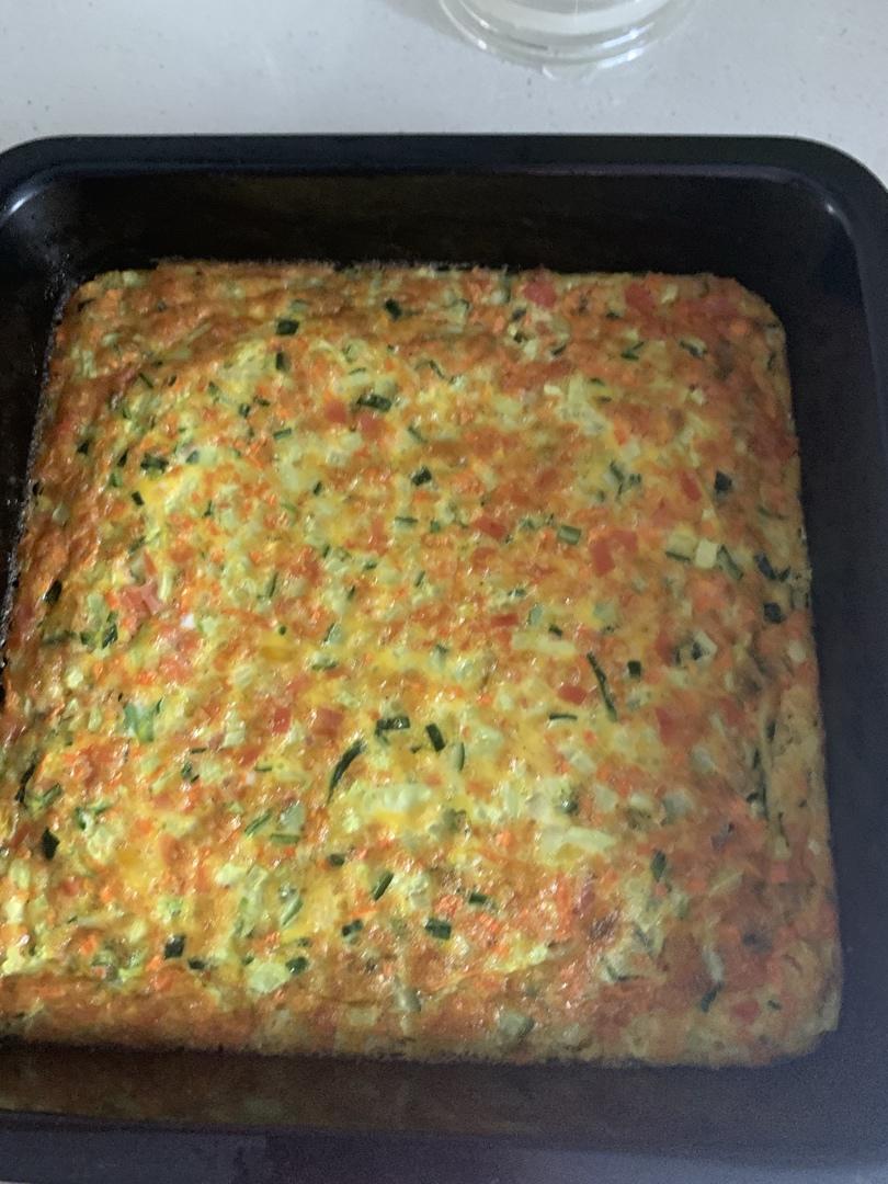 适合全家早餐的营养蔬菜鸡蛋饼