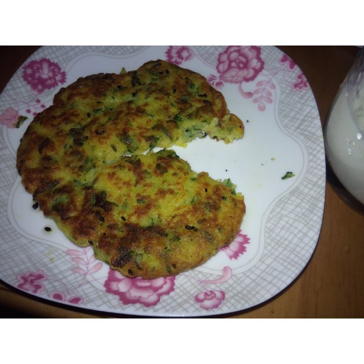 漂流的椰子做的柳芽玉米饼