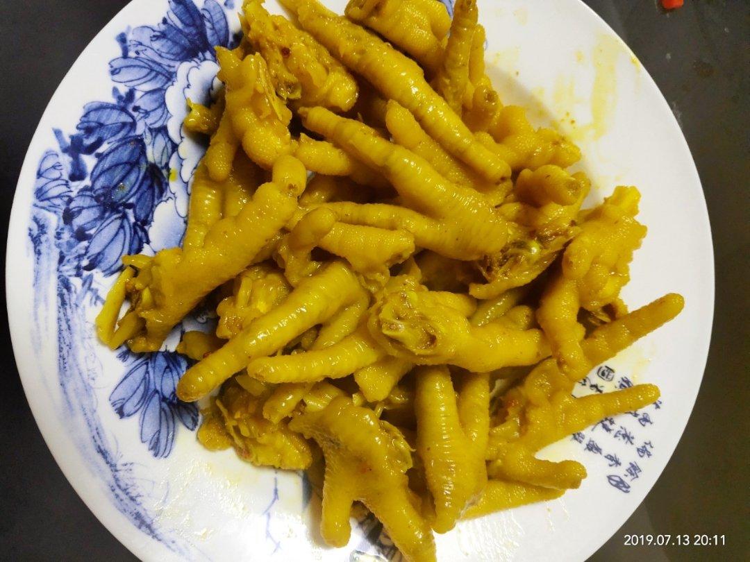 简单好吃的自制盐焗鸡爪