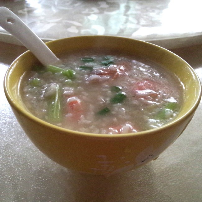 秘制鲜虾粥