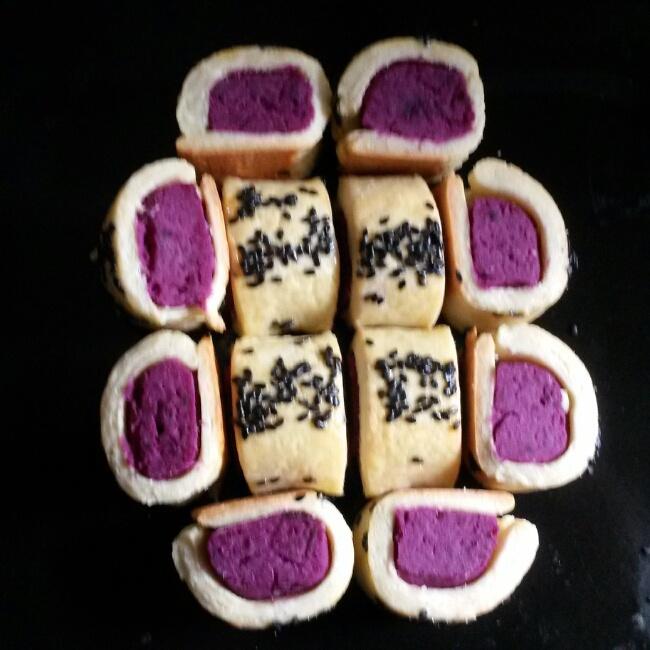 紫薯小小酥！（最最简单的点心！）的做法