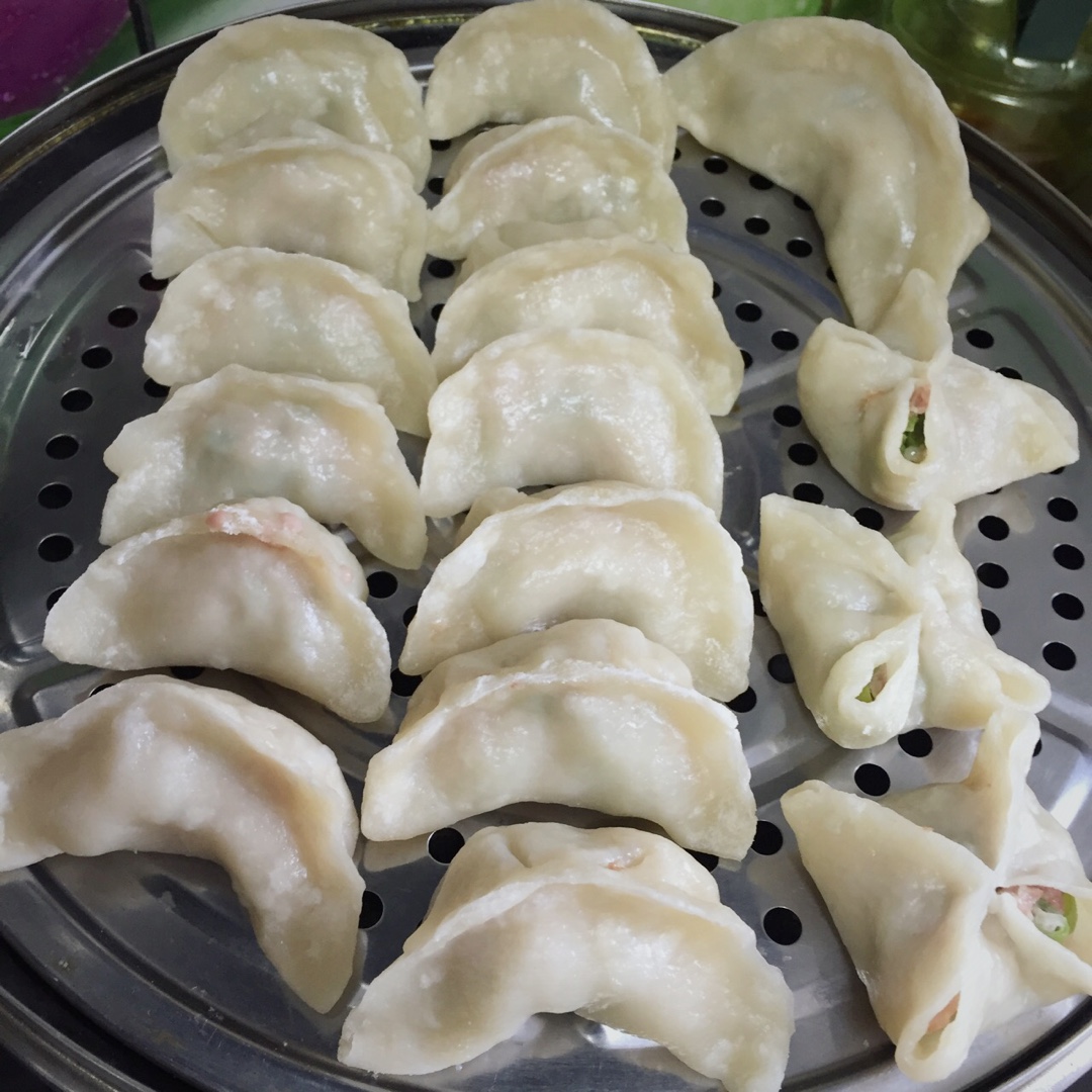 豇豆烫面蒸饺