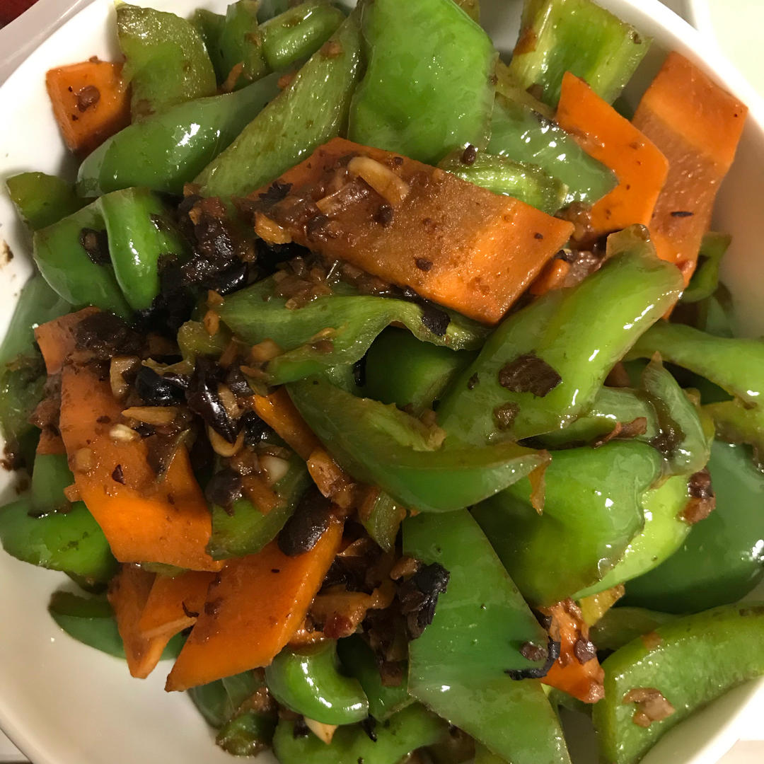 豆豉炒青椒